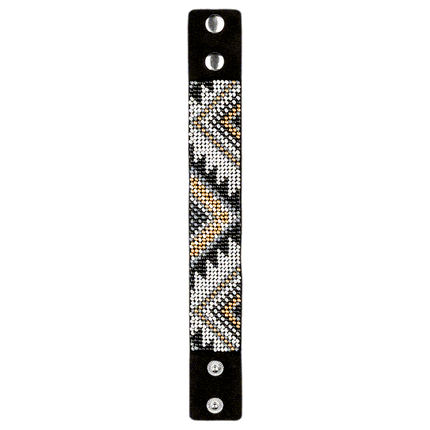 Bead embroidery kit on artificial leather FLBB-025