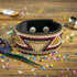 Bead embroidery kit on artificial leather FLBB-027