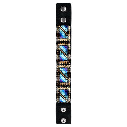 Bead embroidery kit on artificial leather FLBB-028