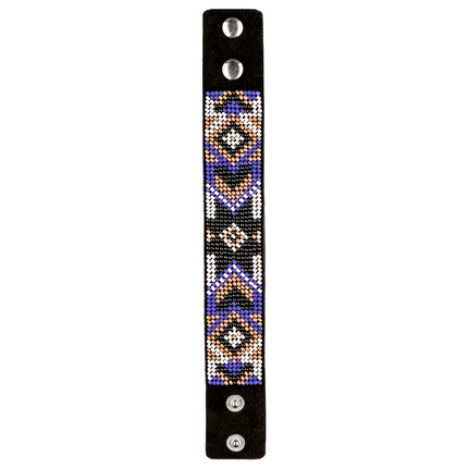 Bead embroidery kit on artificial leather FLBB-030