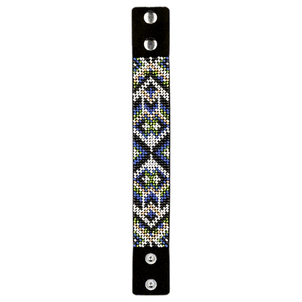 Bead embroidery kit on artificial leather FLBB-031