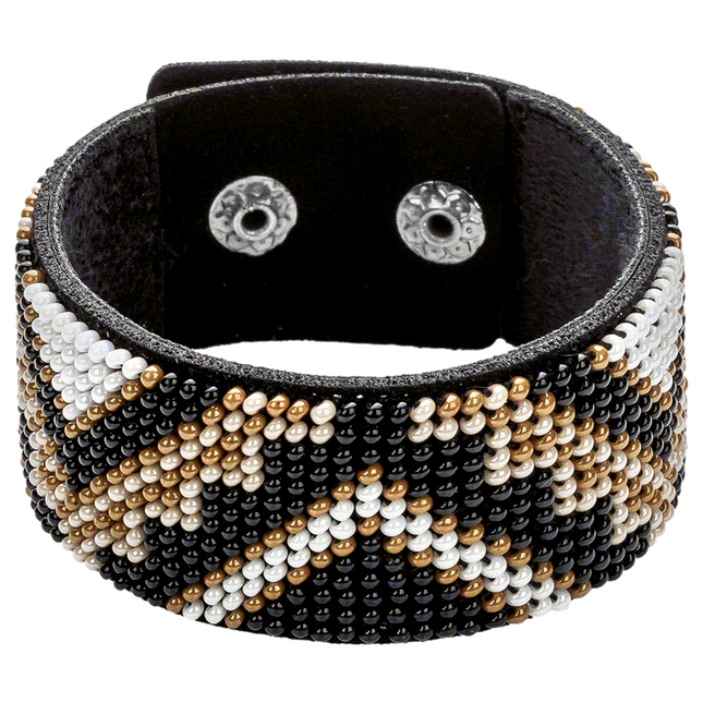 Bead embroidery kit on artificial leather FLBB-032