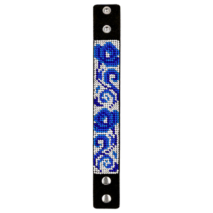 Bead embroidery kit on artificial leather FLBB-033