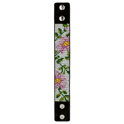 Bead embroidery kit on artificial leather FLBB-034