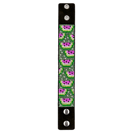 Bead embroidery kit on artificial leather FLBB-045