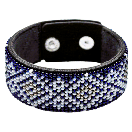Bead embroidery kit on artificial leather FLBB-051