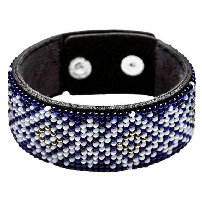 Bead embroidery kit on artificial leather FLBB-051
