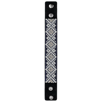 Bead embroidery kit on artificial leather FLBB-051