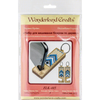 Bead embroidery kit on wood FLK-485 DIY Phone holder kit
