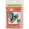 Bead embroidery kit on wood FLK-487 DIY Phone holder kit