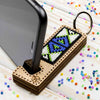 Bead embroidery kit on wood FLK-487 DIY Phone holder kit