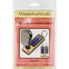 Bead embroidery kit on wood FLK-490 DIY Phone holder kit