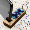 Bead embroidery kit on wood FLK-491 DIY Phone holder kit