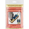 Bead embroidery kit on wood FLK-491 DIY Phone holder kit