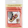 Bead embroidery kit on wood FLK-492 DIY Phone holder kit