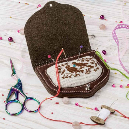 Craft kit for creating a pin cushion