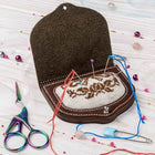Craft kit for creating a pin cushion