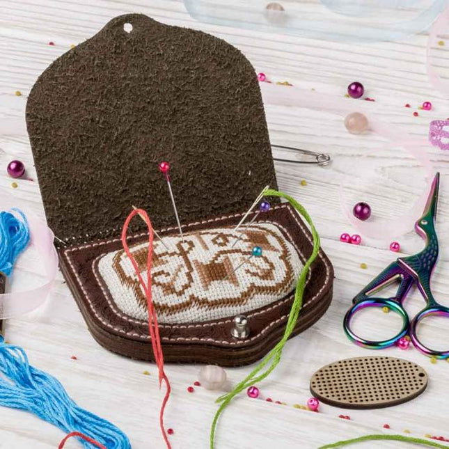 Craft kit for creating a pin cushion