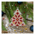 Bead embroidery kit on a plastic base "Christmas tree toys"