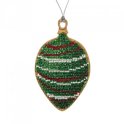 DIY Christmas tree toy kit "Green drop"