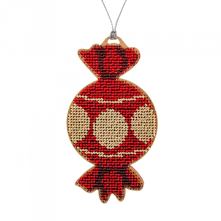 DIY Christmas tree toy kit "Red candy"