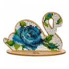 DIY Beaded embroidery on wood kit 