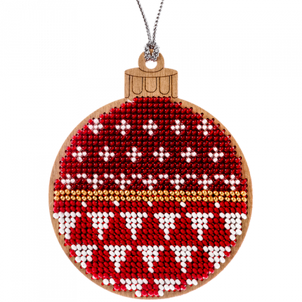 DIY Christmas tree toy kit "Red ball"