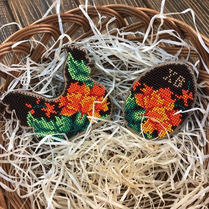 DIY Easter Bead Embroidery kit