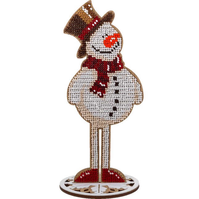DIY Christmas tree toy kit "Funny snowman"