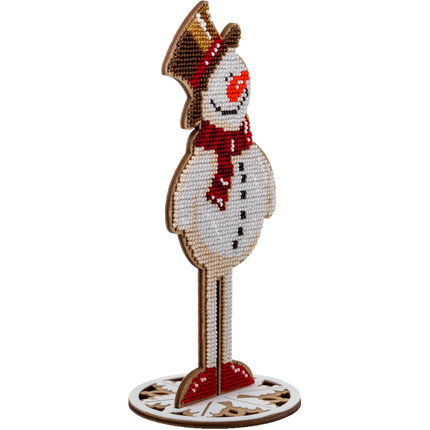 DIY Christmas tree toy kit "Funny snowman"