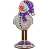 DIY Christmas tree toy kit "Funny snowman"