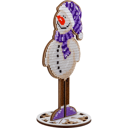 DIY Christmas tree toy kit "Funny snowman"