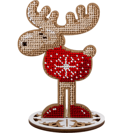 DIY Christmas tree toy kit "Christmas elk"