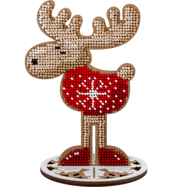 DIY Christmas tree toy kit "Christmas elk"