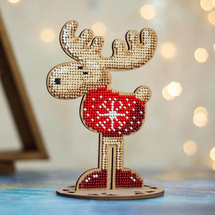 DIY Christmas tree toy kit "Christmas elk"