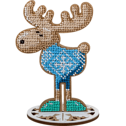 DIY Christmas tree toy kit "Christmas elk"
