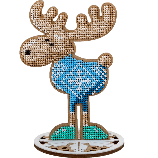 DIY Christmas tree toy kit "Christmas elk"