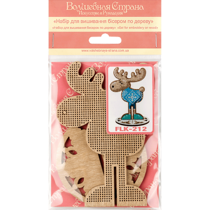 DIY Christmas tree toy kit "Christmas elk"