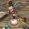 DIY needle cushion kit, needle minder "Little fairy"