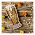 DIY Bead embroidery kit on wood 