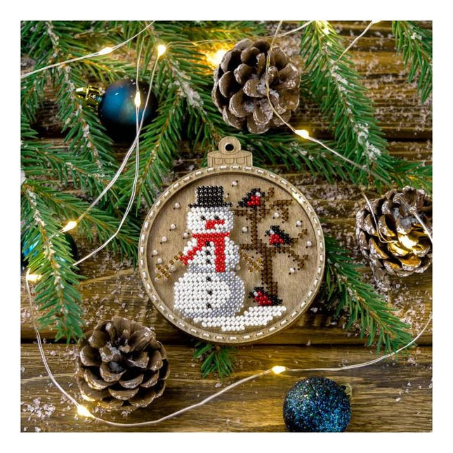 DIY Christmas tree toy kit "Snowman"