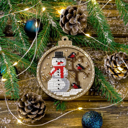 DIY Christmas tree toy kit "Snowman"