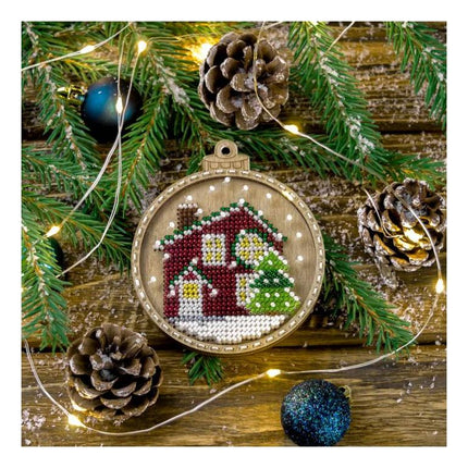 DIY Christmas tree toy kit "Christmas House"