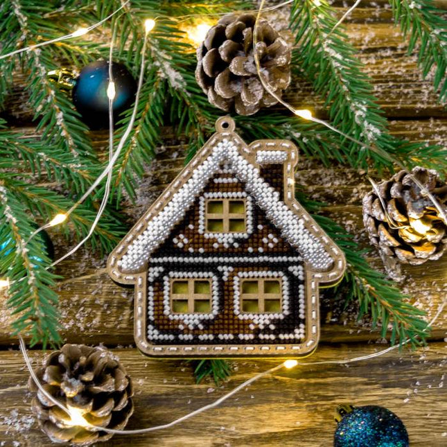 DIY Christmas tree toy kit "Christmas House"