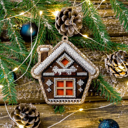 DIY Christmas tree toy kit "Christmas House"