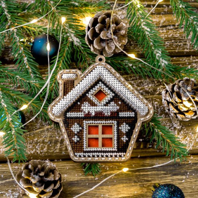 DIY Christmas tree toy kit "Christmas House"