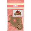 DIY Christmas tree toy kit "Pumpkin carriage"