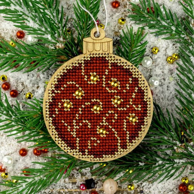 DIY Christmas tree toy kit "Red Ball"