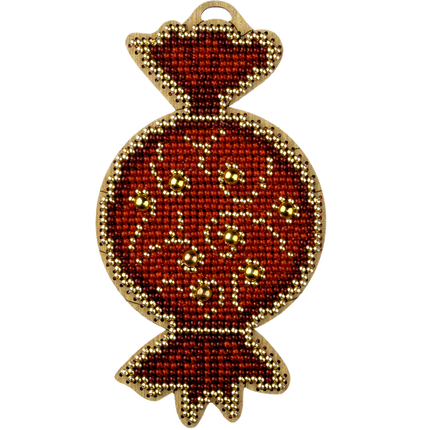 DIY Christmas tree toy kit "Red candy"