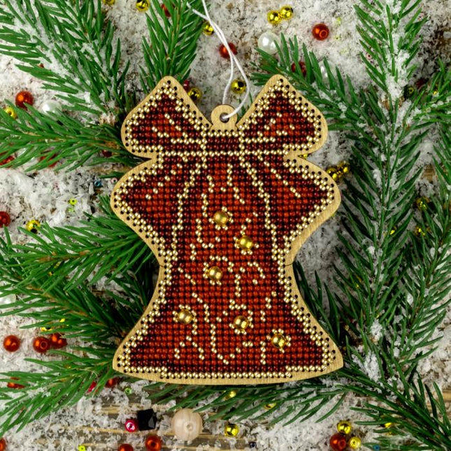 DIY Christmas tree toy kit "Red Bell"